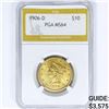 Image 1 : 1906-D $10 Gold Eagle PGA MS64