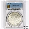Image 1 : 1887-S Morgan Silver Dollar PCGS AU53