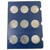Image 2 : 1971-1978 Eisenhower Silver Dollar Book (32 Coins)
