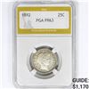 Image 1 : 1892 Barber Quarter PGA PR63