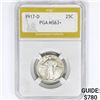 Image 1 : 1917-D Standing Liberty Quarter PGA MS63+