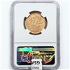 Image 2 : 1808 India Madras Presidency 10 Cash Coin NGC Genuine