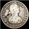 Image 1 : 1799 Spain Silver 1 Reales NICELY CIRCULATED