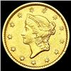 Image 1 : 1851 Rare Gold Dollar CLOSELY UNCIRCULATED