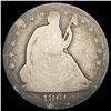 Image 1 : 1861 Seated Liberty Half Dollar NICELY CIRCULATED