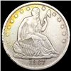Image 1 : 1867-S Seated Liberty Half Dollar NEARLY UNCIRCULATED