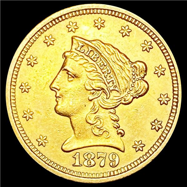1879 $2.50 Gold Quarter Eagle UNCIRCULATED