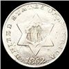 Image 1 : 1852 Silver Three Cent HIGH GRADE