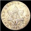 Image 1 : 1853 Silver Three Cent ABOUT UNCIRCULATED