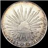 Image 1 : 1882GO Mexico Silver 8 Reales ABOUT UNCIRCULATED