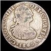 Image 2 : 1805 Spain Silver 1 Reale NICELY CIRCULATED