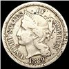 Image 1 : 1889 Nickel Three Cent NEARLY UNCIRCULATED