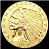 Image 1 : 1908 $2.50 Gold Quarter Eagle NEARLY UNCIRCULATED