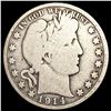Image 1 : 1914 Barber Half Dollar NICELY CIRCULATED