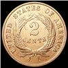 Image 2 : 1870 Two Cent Piece CLOSELY UNCIRCULATED