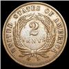 Image 2 : 1865 Two Cent Piece CLOSELY UNCIRCULATED