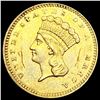 Image 1 : 1862 Rare Gold Dollar HIGH GRADE