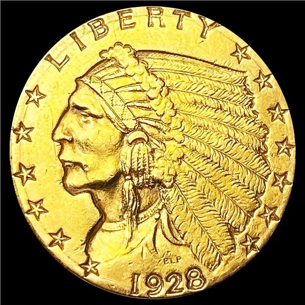 1928 $2.50 Gold Quarter Eagle UNCIRCULATED