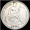 Image 1 : 1891 Seated Liberty Dime CLOSELY UNCIRCULATED