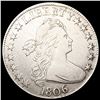Image 1 : 1806 Draped Bust Half Dollar NICELY CIRCULATED