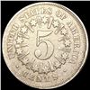 Image 2 : 1866 Shield Nickel LIGHTLY CIRCULATED