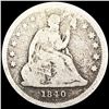Image 1 : 1840 Seated Liberty Quarter NICELY CIRCULATED