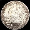 Image 1 : 1854 Arws Seated Liberty Quarter ABOUT UNCIRCULATED
