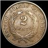 Image 2 : 1867 Two Cent Piece NEARLY UNCIRCULATED