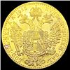 Image 2 : 1915 Austria .1107oz Gold 1 Ducat GEM BU