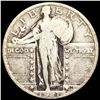 Image 1 : 1921 Standing Liberty Quarter NICELY CIRCULATED