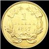 Image 2 : 1857 Rare Gold Dollar UNCIRCULATED
