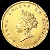 Image 1 : 1854 Rare Gold Dollar UNCIRCULATED