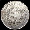 Image 2 : 1800 Draped Bust Half Cent NICELY CIRCULATED