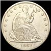 Image 1 : 1862-S Seated Liberty Half Dollar CLOSELY UNCIRCULATED