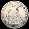 Image 1 : 1885 Seated Liberty Half Dollar LIGHTLY CIRCULATED