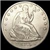 Image 1 : 1875-CC Seated Liberty Half Dollar ABOUT UNCIRCULA