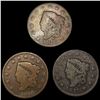 Image 1 : (3) Large Cents (1817, 1818, 1826) NICELY CIRCULAT