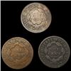Image 2 : (3) Large Cents (1817, 1818, 1826) NICELY CIRCULAT