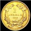 Image 2 : 1862 Rare Gold Dollar CLOSELY UNCIRCULATED