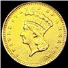Image 1 : 1861 Rare Gold Dollar HIGH GRADE