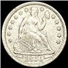 Image 1 : 1855 Arws Seated Liberty Dime LIGHTLY CIRCULATED
