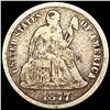Image 1 : 1877-CC Seated Liberty Dime LIGHTLY CIRCULATED