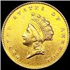 Image 1 : 1855 Rare Gold Dollar HIGH GRADE