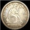 Image 1 : 1853 Arws & Rays Seated Liberty Quarter ABOUT UNCI