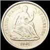 Image 1 : 1861 Seated Liberty Half Dime ABOUT UNCIRCULATED