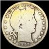 Image 1 : 1892 Barber Half Dollar NICELY CIRCULATED