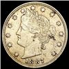 Image 1 : 1887 Liberty Victory Nickel ABOUT UNCIRCULATED