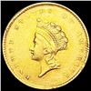 Image 1 : 1855 Rare Gold Dollar CLOSELY UNCIRCULATED