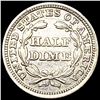 Image 2 : 1853 Arws Seated Liberty Half Dime HIGH GRADE