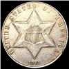 Image 1 : 1861 Silver Three Cent HIGH GRADE